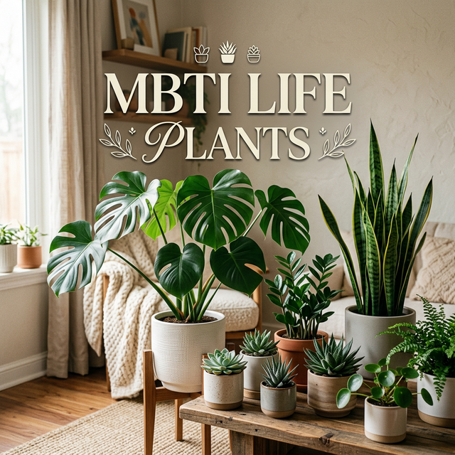 MBTI 유형별 '인생 반려식물' 추천: 초보 식집사를 위한 성격 맞춤 가이드