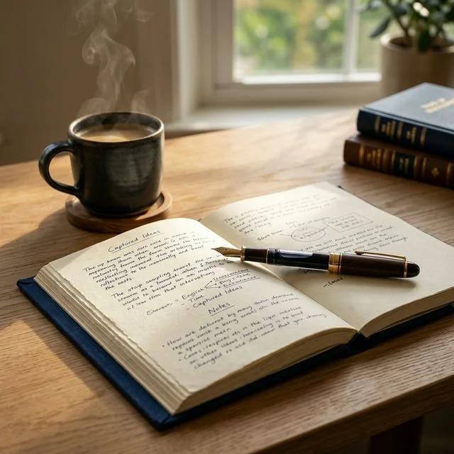 운을 부르는 '메모의 습관': 스쳐 지나가는 행운을 기록으로 붙잡는 법