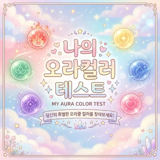 나의 오라컬러 테스트