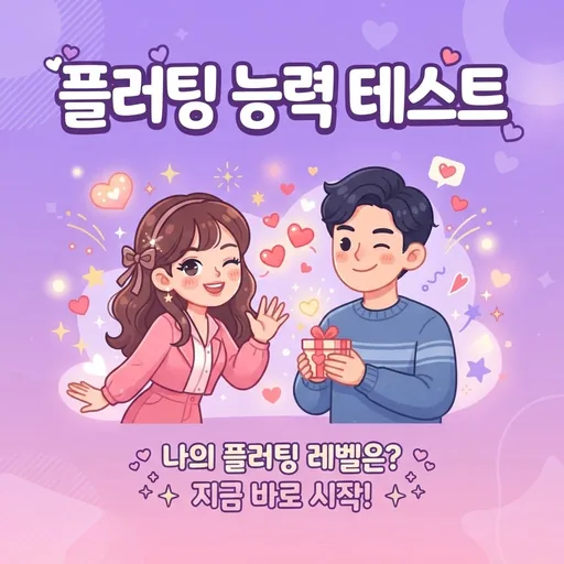 플러팅 능력 테스트