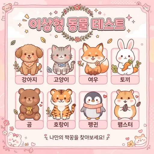이상형 동물 테스트
